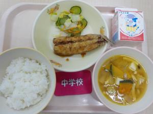 12月20日給食の写真