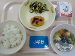 2月13日給食の写真