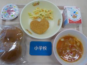 2月14日給食の写真