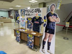 ヤクルトレビンズ戸田展示ブース①