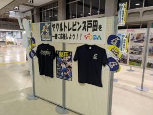 ヤクルトレビンズ戸田展示ブース②