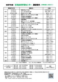 カワセミ通信2025年3月号2ページ