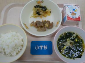 3月6日給食の写真