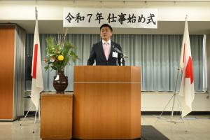 仕事始め式