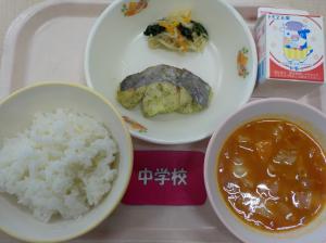 4月24日給食の写真