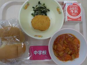 ６月２日給食の写真
