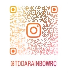 戸田レインボウローイングクラブのインスタグラムQRコード写真