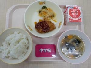 6月24日給食の写真