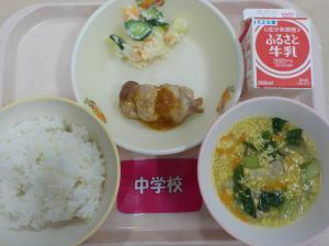 6月25日給食の写真