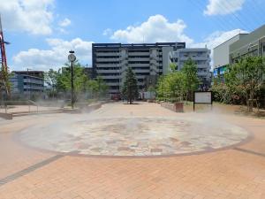 噴水公園　水景施設