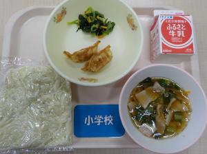8月28日給食の写真