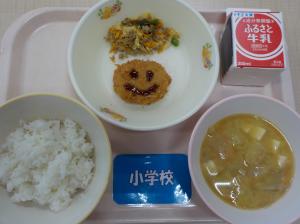 8月29日給食の写真