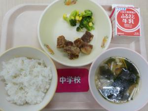 9月12日給食の写真