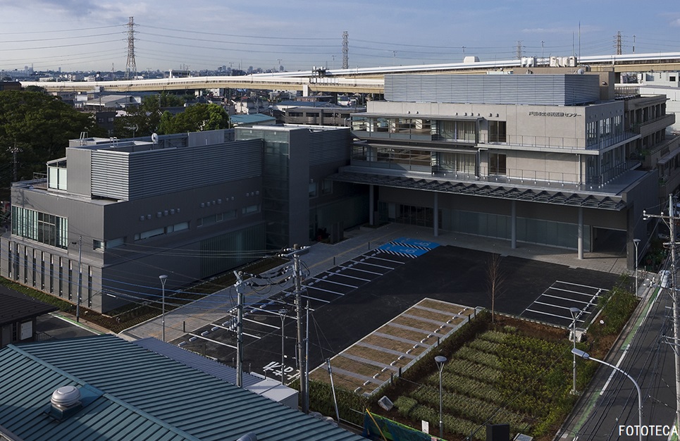 市民医療センター駐車場の写真