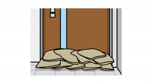 土のうの積み方(手順4)