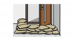 土のうの積み方(手順5)